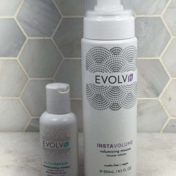 Evolvh Other - EVOLVh INSTAVOLUME Volumizing Mousse 8.5oz & EVOLVh-UltraRepair Hair 2oz